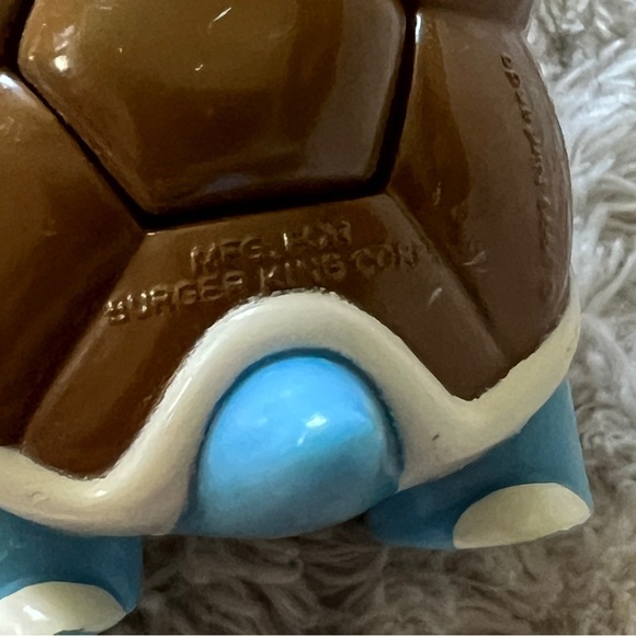 NINTENDO POKEMON BLASTOISE WATER SQUIRTER FIGURE 1999 BURGER KING KIDS MEAL TOY - Picture 6 of 8